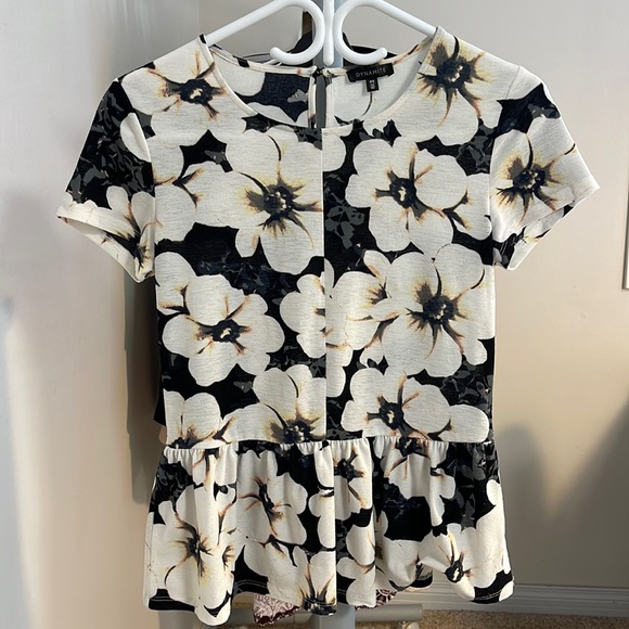 Dynamite Peplum-Style Blouse - Picture 1 of 6